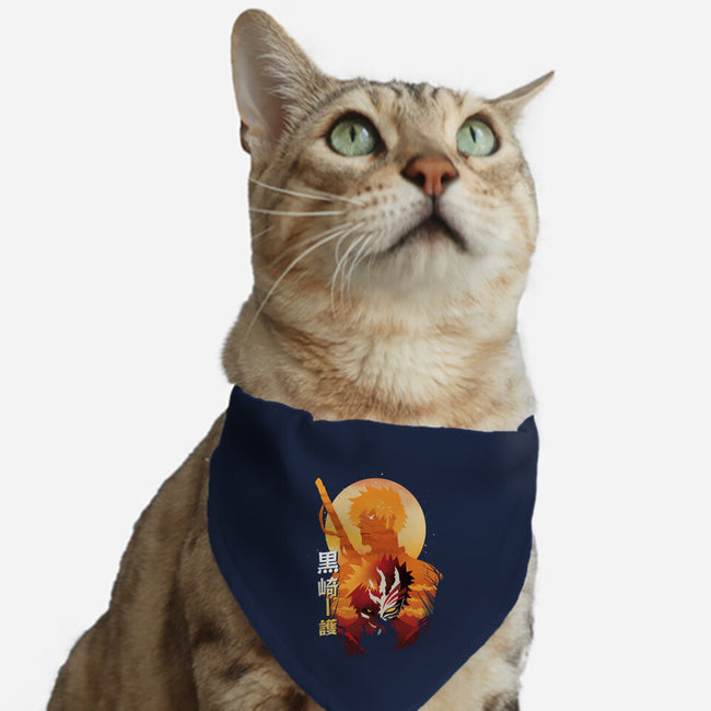 A Soul Reaper-cat adjustable pet collar-dandingeroz