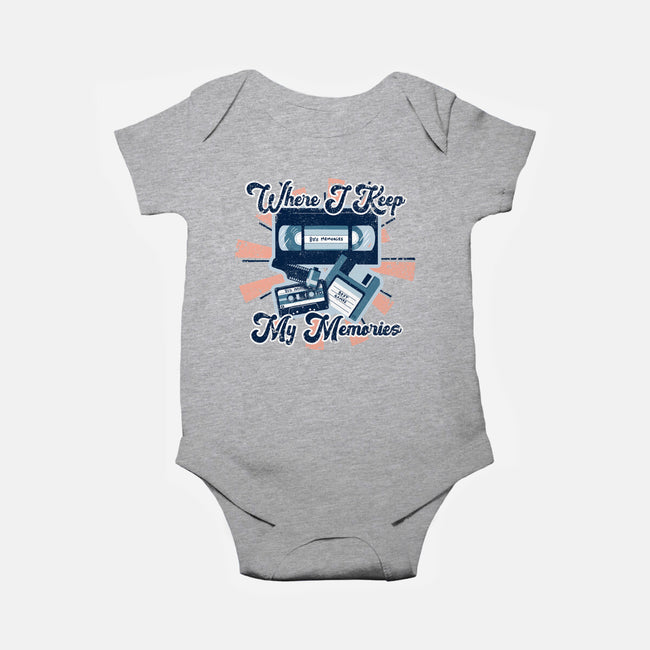 Memories Keeper-baby basic onesie-NMdesign