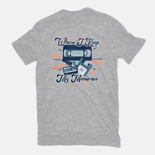 Memories Keeper-womens fitted tee-NMdesign