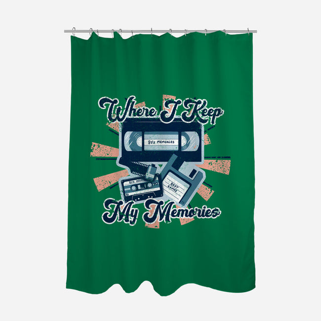 Memories Keeper-none polyester shower curtain-NMdesign
