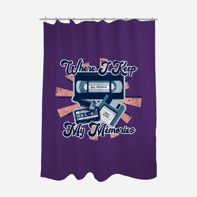 Memories Keeper-none polyester shower curtain-NMdesign