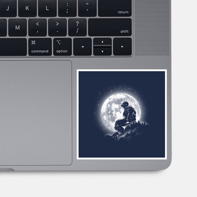 A Moonlight Giant-none glossy sticker-fanfreak1