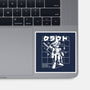Polygonal Soldier-none glossy sticker-estudiofitas