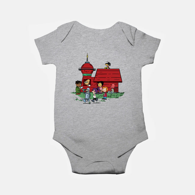 Doghouse Express-baby basic onesie-SeamusAran