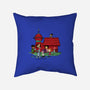 Doghouse Express-none removable cover w insert throw pillow-SeamusAran