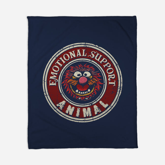 Emotional Support Animal-none fleece blanket-kg07