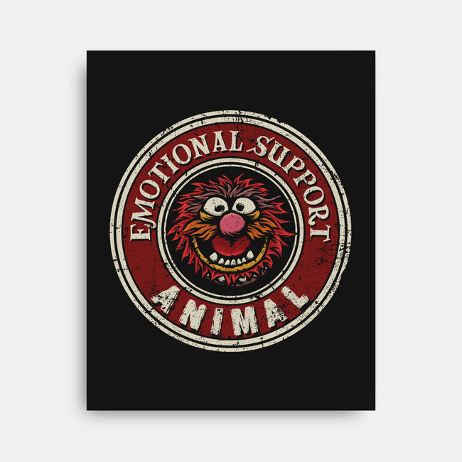 Emotional Support Animal-none stretched canvas-kg07