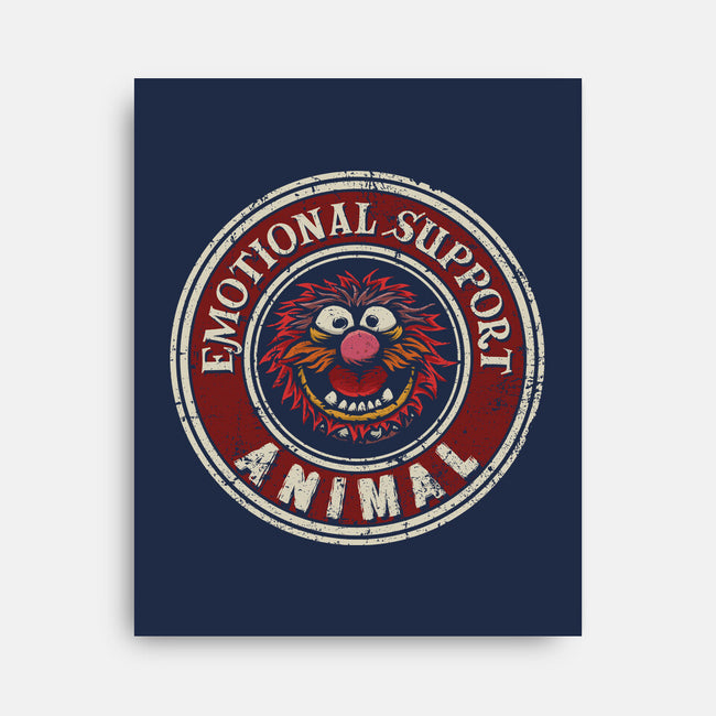 Emotional Support Animal-none stretched canvas-kg07