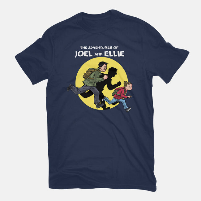 The Adventures Of Joel And Ellie-mens basic tee-zascanauta