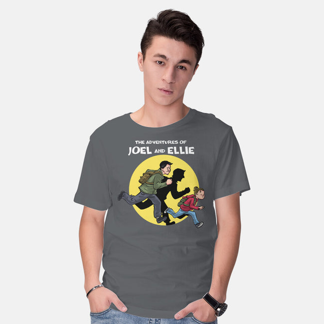 The Adventures Of Joel And Ellie-mens basic tee-zascanauta