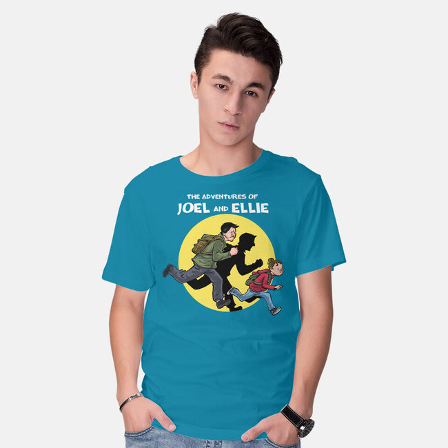 The Adventures Of Joel And Ellie-mens basic tee-zascanauta