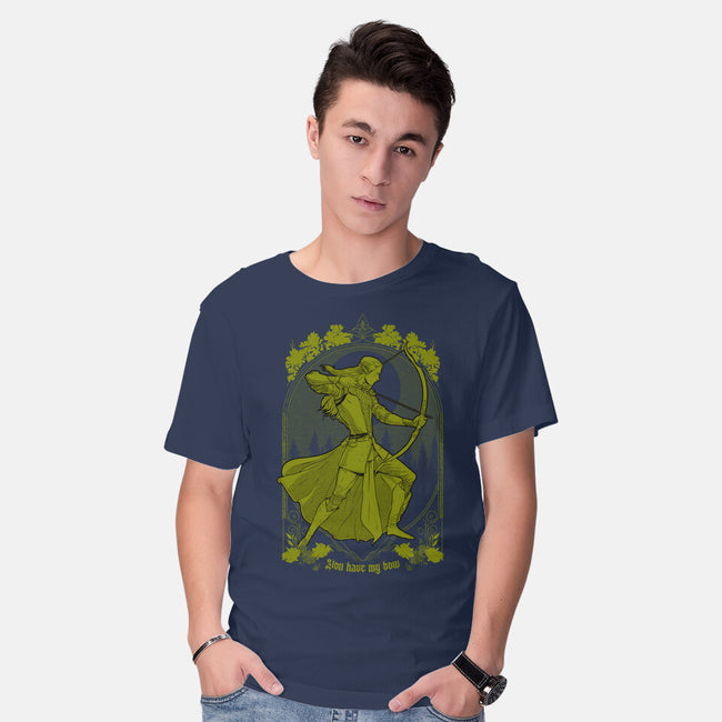 You Have My Bow-mens basic tee-Hafaell