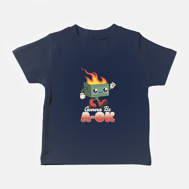 Gonna Be A-OK-baby basic tee-RoboMega