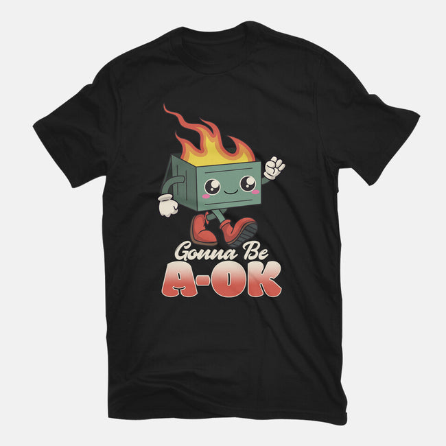 Gonna Be A-OK-youth basic tee-RoboMega