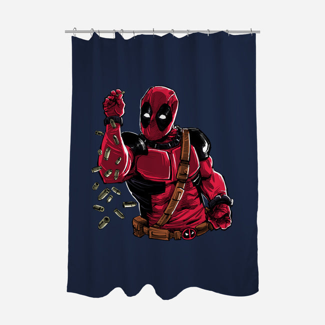 Salt And Bullets-none polyester shower curtain-zascanauta