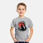 Black Cat Kanji-youth basic tee-fanfabio