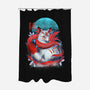 Kitsune Fox-none polyester shower curtain-fanfabio