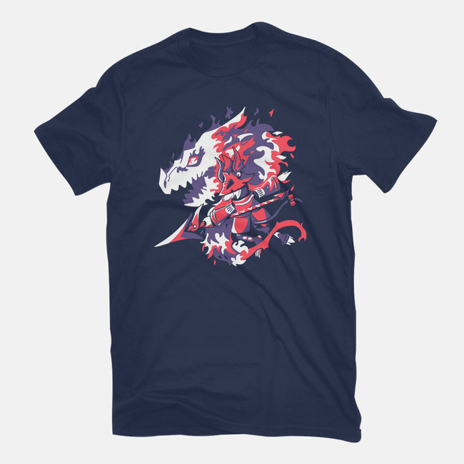 Dragon Knight-mens premium tee-Sketchdemao