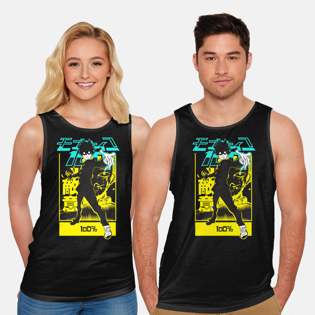 Mob Psycho 100-unisex basic tank-Rudy