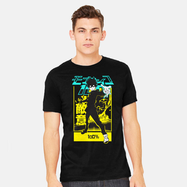 Mob Psycho 100-mens heavyweight tee-Rudy