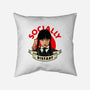 Socially Distant Goth Girl-none removable cover w insert throw pillow-Boggs Nicolas