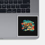 Visit Tokyo-none glossy sticker-kharmazero