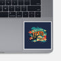 Visit Tokyo-none glossy sticker-kharmazero