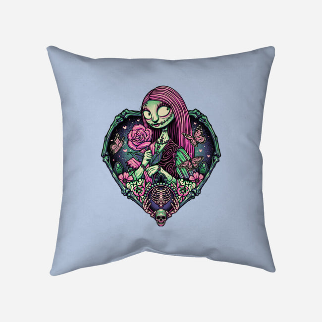 Legend Of The Ragdoll Queen-none removable cover throw pillow-momma_gorilla