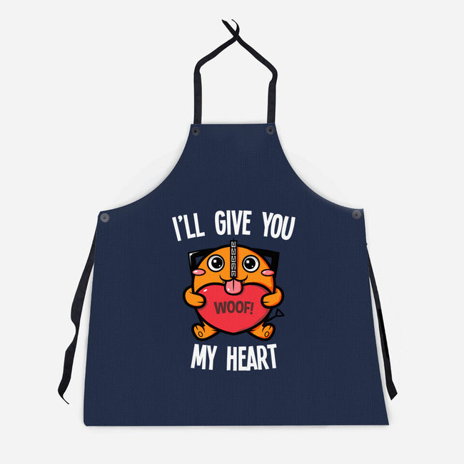 I'll Give You My Heart-unisex kitchen apron-krisren28