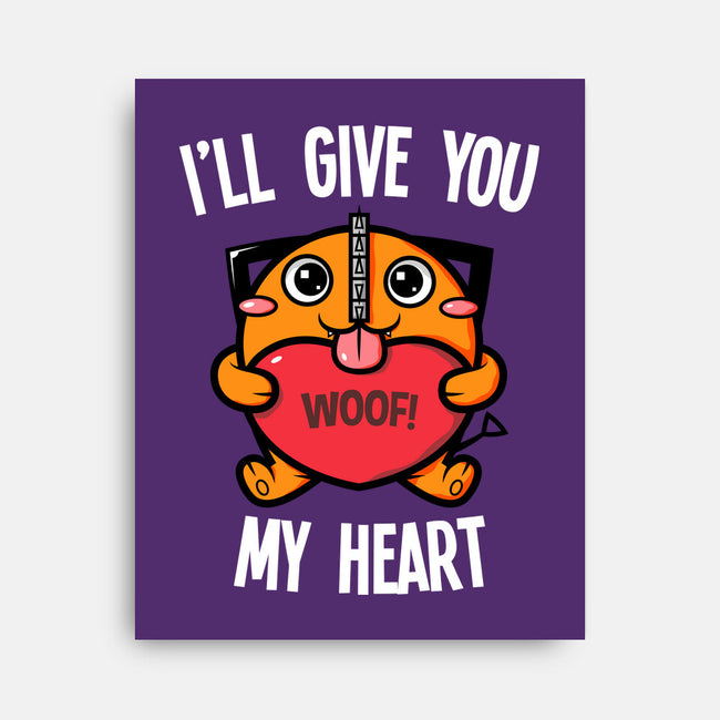 I'll Give You My Heart-none stretched canvas-krisren28