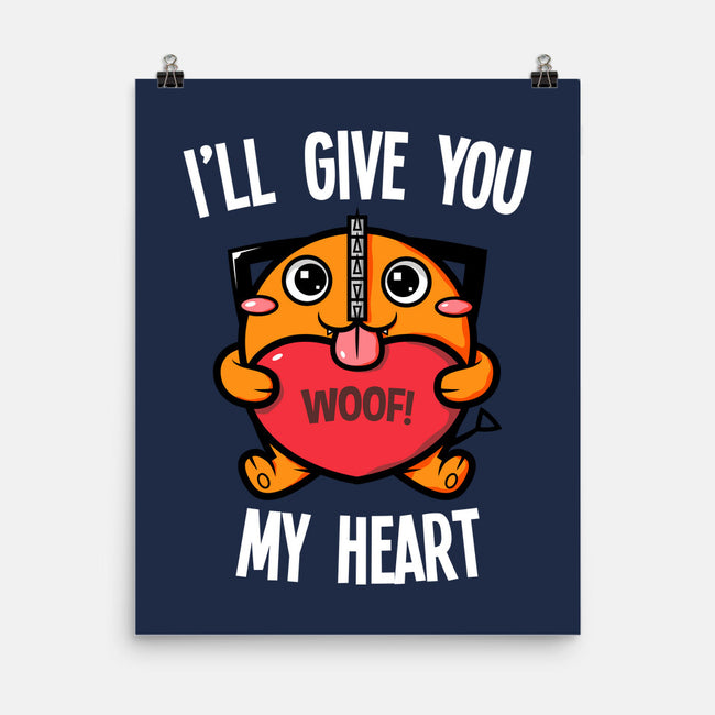 I'll Give You My Heart-none matte poster-krisren28