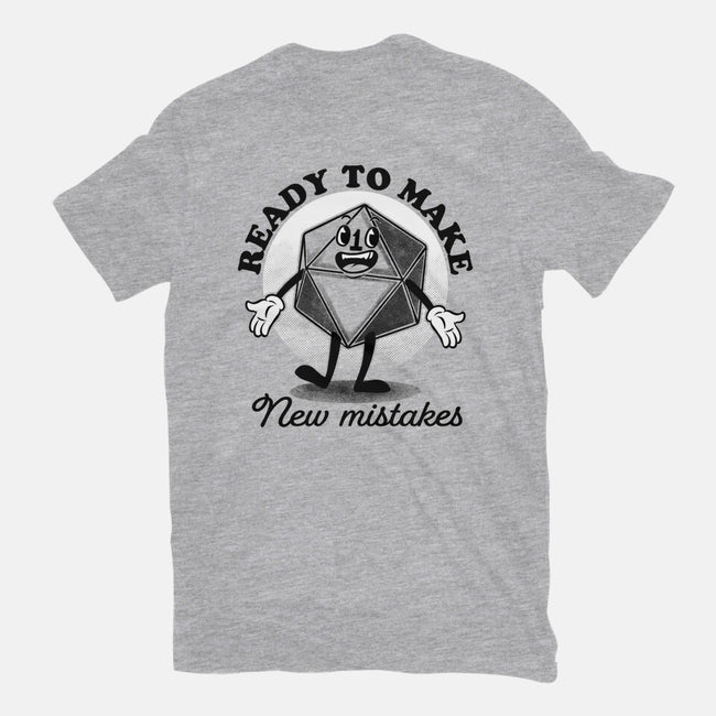 New Mistakes-unisex basic tee-The Inked Smith