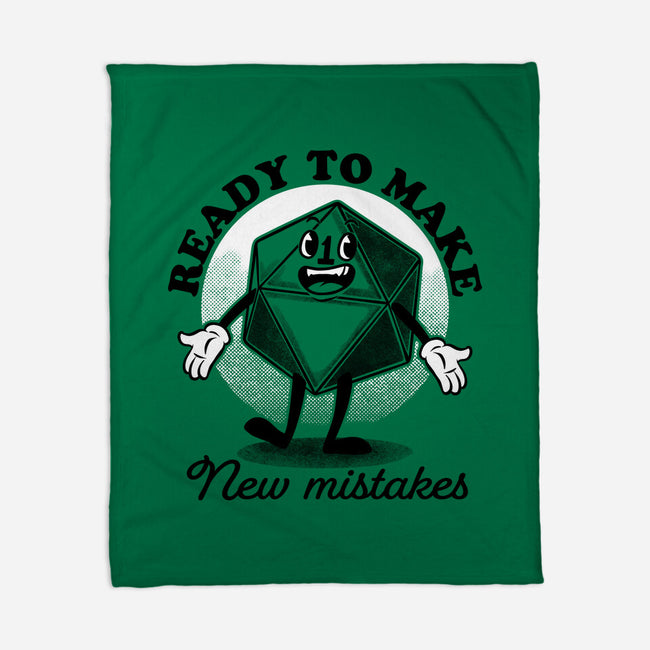 New Mistakes-none fleece blanket-The Inked Smith