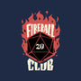 Fireball Club-none removable cover w insert throw pillow-The Inked Smith