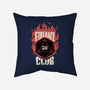 Fireball Club-none removable cover w insert throw pillow-The Inked Smith