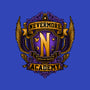 Emblem Of The Academy-none beach towel-glitchygorilla
