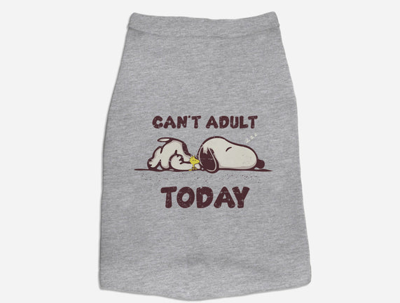 Snoopy Can't Adult