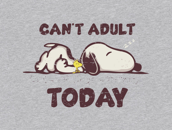 Snoopy Can't Adult