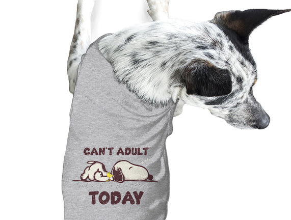 Snoopy Can't Adult
