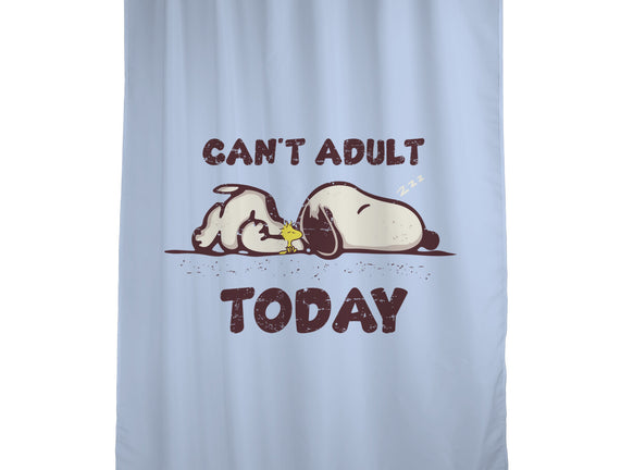 Snoopy Can't Adult