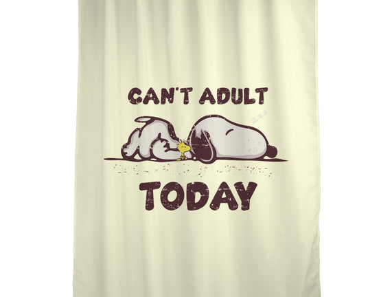 Snoopy Can't Adult