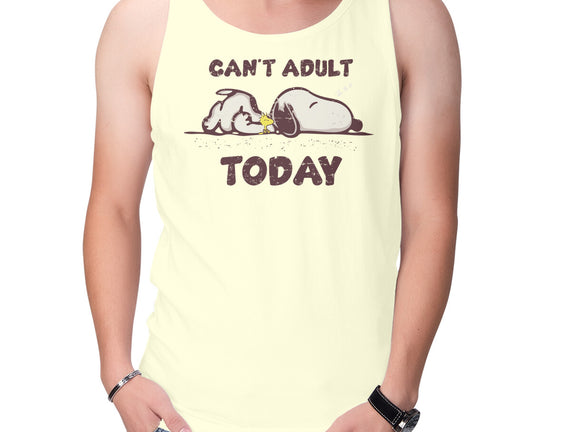 Snoopy Can't Adult