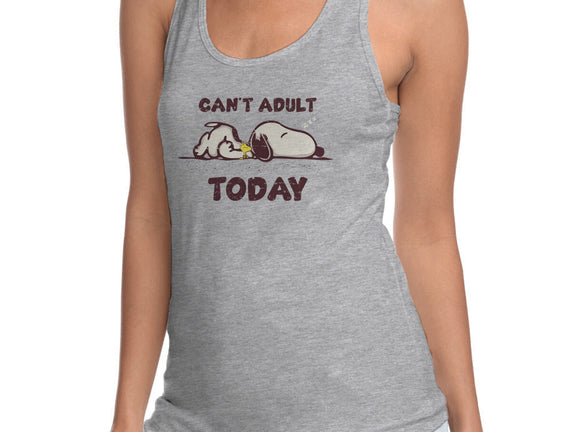 Snoopy Can't Adult