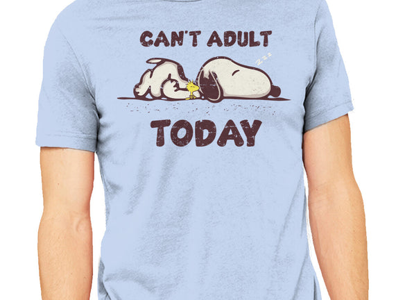 Snoopy Can't Adult