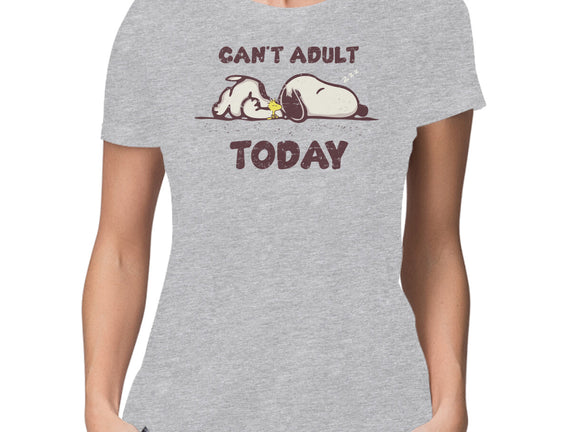Snoopy Can't Adult
