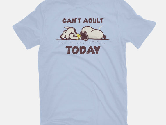 Snoopy Can't Adult