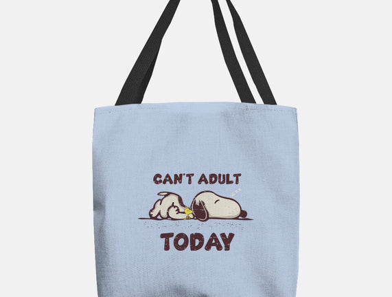 Snoopy Can't Adult
