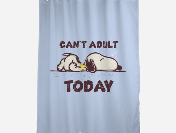 Snoopy Can't Adult