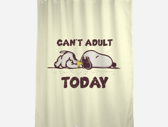 Snoopy Can't Adult