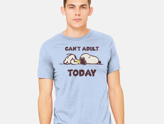 Snoopy Can't Adult